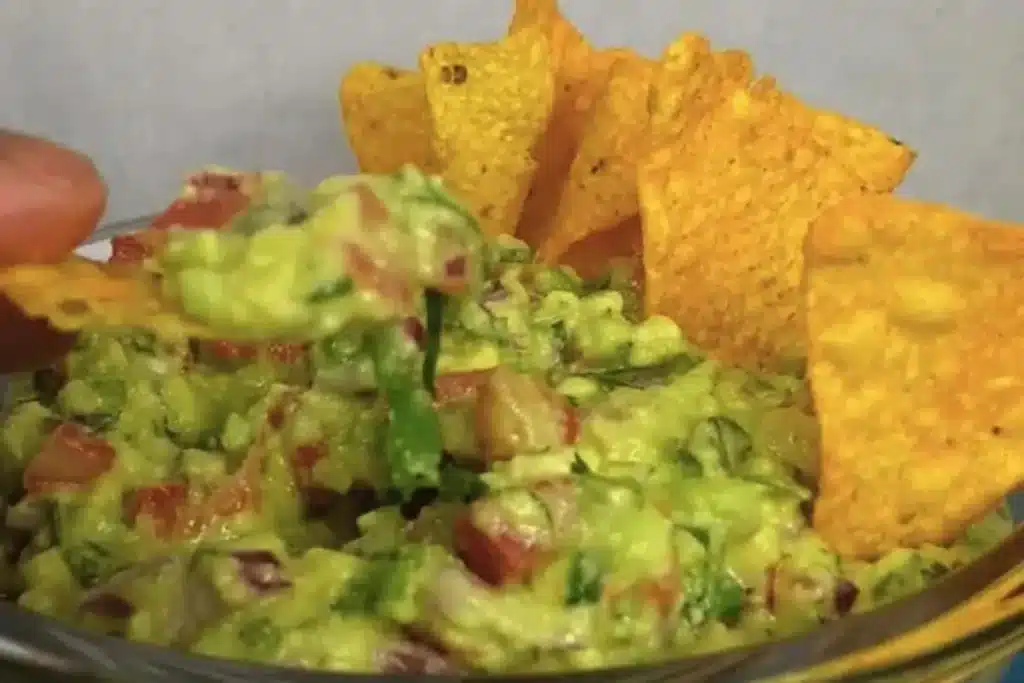 guacamole cremosa e picante