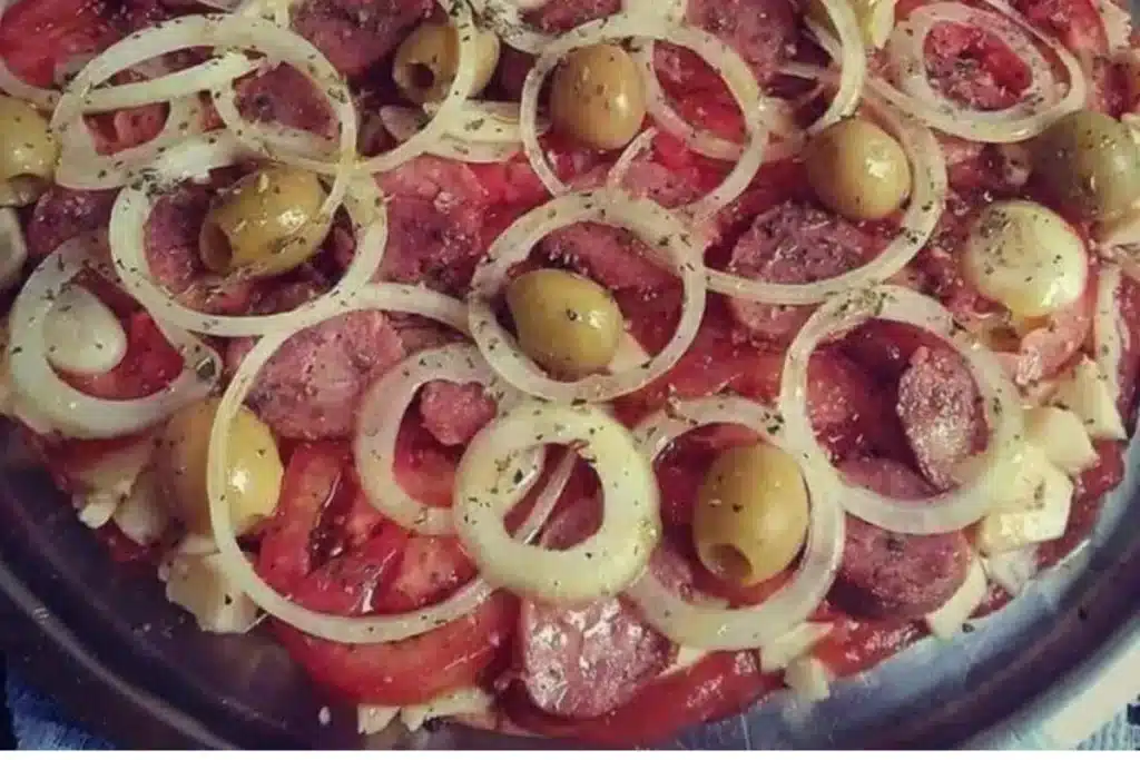 pizza de liquidificador