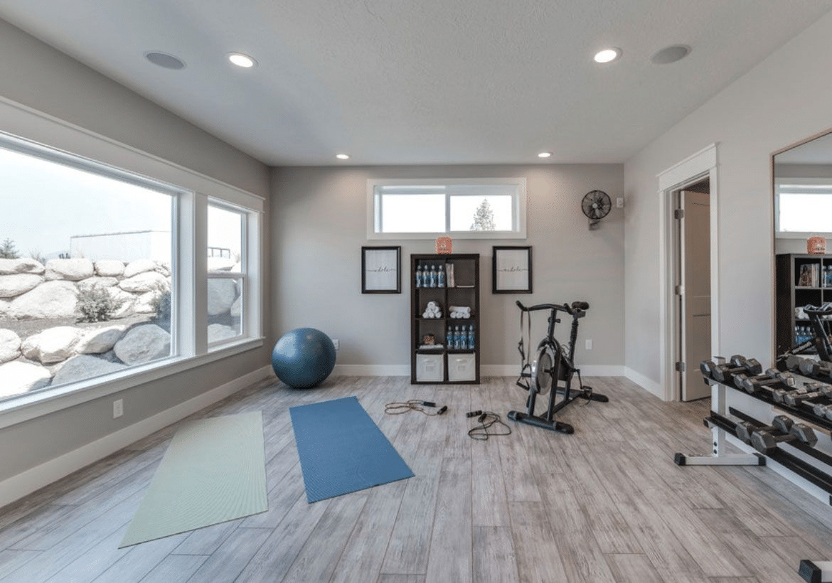 Exercising at Home? Add a Wall Mirror to Your Home Gym - Alderfer