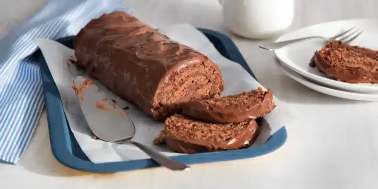 Rocambole de Chocolate