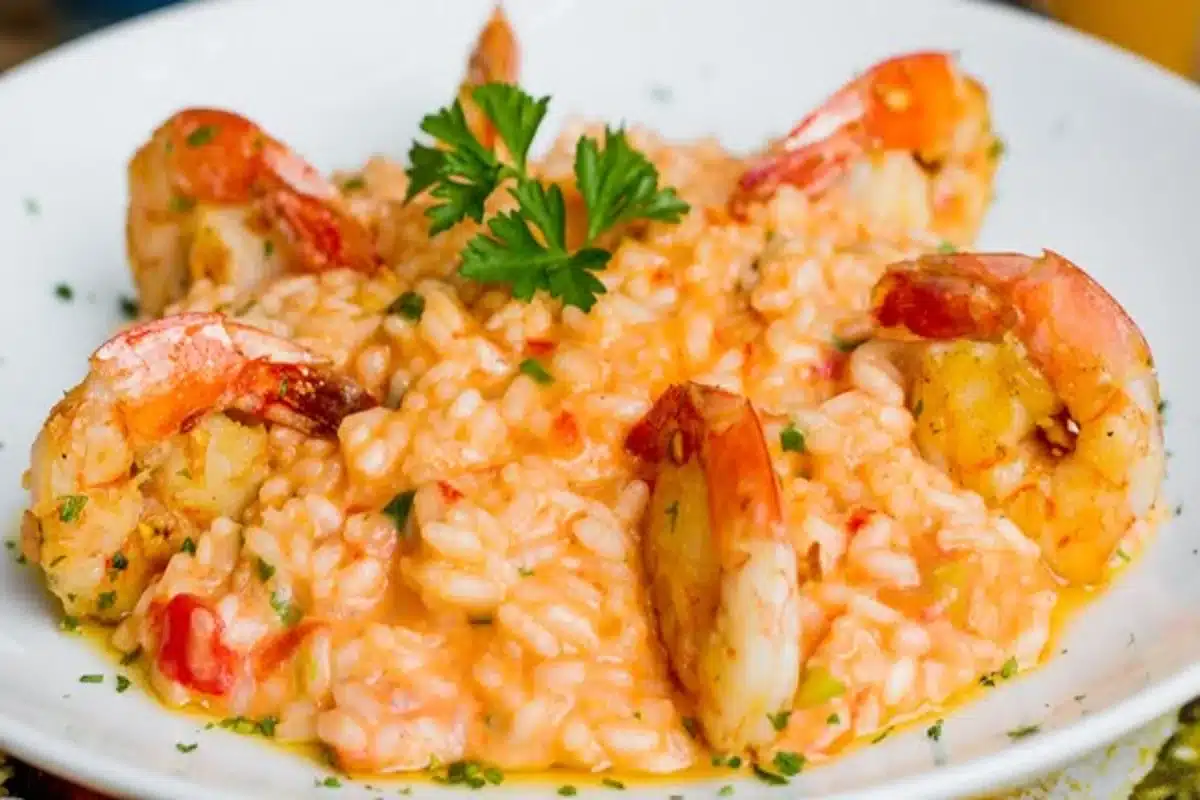 Risoto de Camarão