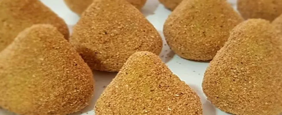 Coxinha Com Massa de Batata Doce