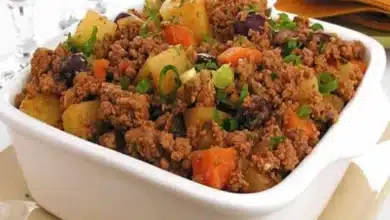 Carne moída low carb