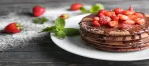 Panqueca de Chocolate Fit