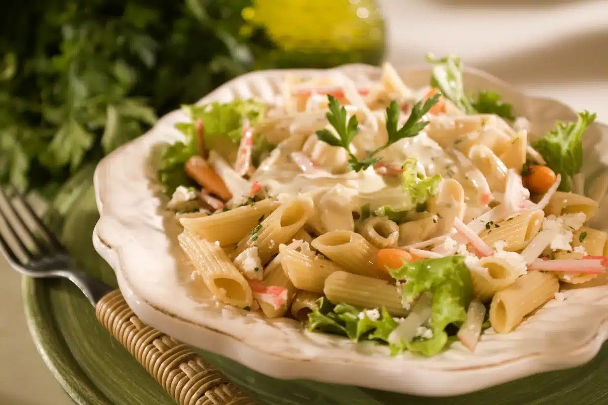 Salada de Penne ao Molho
