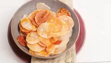 Chips de Inhame na AirFryer