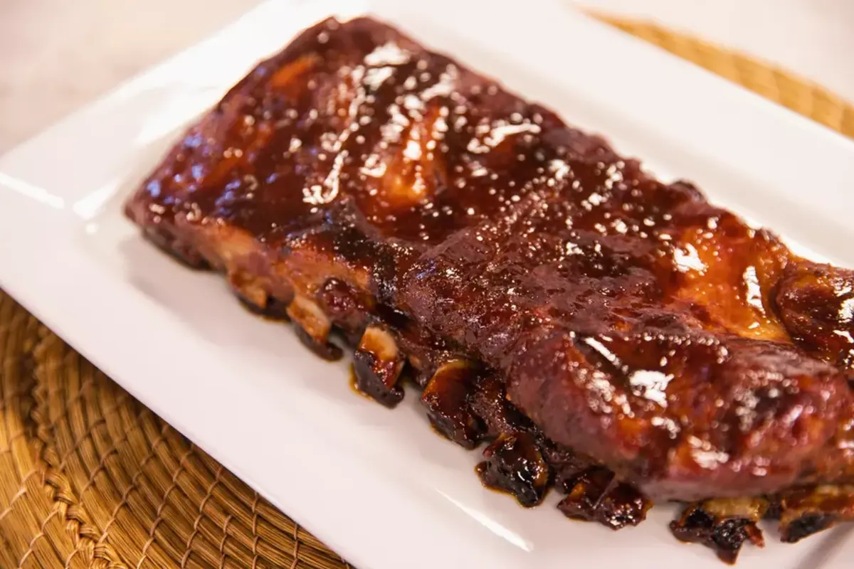 Costelinha com Molho Barbecue